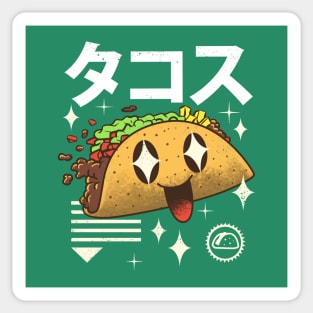 Kawaii Taco Sticker